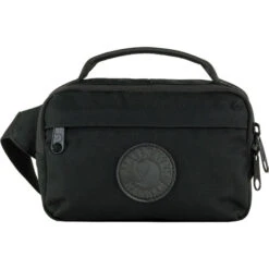 FJÄLLRÄVEN Kånken No. 2 Black Hip Pack